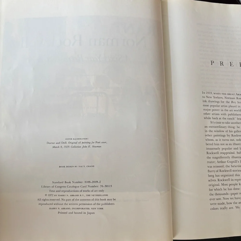 Vintage 70s Norman Rockwell: A Sixty Year Retrospective by Thomas Buechner Book